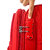 Timus Salsa Plus 58 cm with Soft Spinner Wheels, Small Cabin Size Travel Luggage with TSA Lock Red