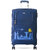 Timus Salsa Plus 68 cm with Soft Spinner Wheels, Medium Cabin Size Travel Luggage with TSA Lock Navy Blue