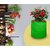 GML GROW GREEN Terrace Gardening Leafy Vegetable Grow Bag (9X 9 Inches, Green) - Pack of 10