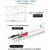 3.1 Amp Fast Charging Type C Data Cable for Android 1 m USB Type C Cable (Compatible with All Vivo, Oppo, Samsung, Gionee, Vivo, One Plus White)