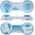 Baby Safety Locks Uses Dual Adhesive Tape Child Proof Cabinets Drawers Appliances Toilet Seat Fridge (4 Pcs)