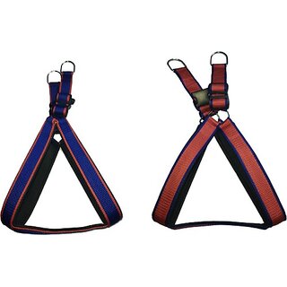                       The Unique Dog Buckle Harness (Extra Large, Red Blue)                                              