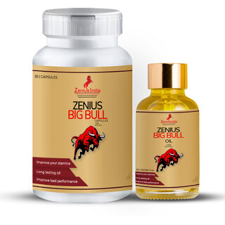                       Zenius Big Bull Kit for ual Time Increase Medicine                                              
