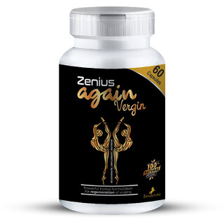                       Zenius Again Vergin Capsules for Women  ual Capsules for Women  s Women ual Wellness (60 Capsules)                                              