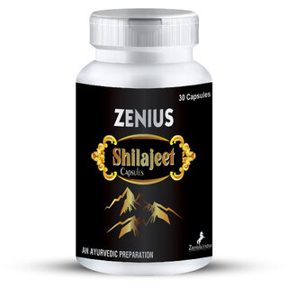                       Zenius  Capsule  ual Power Capsule for Men - Shilajit Capsule - Premature Ejaculation Capsules                                              