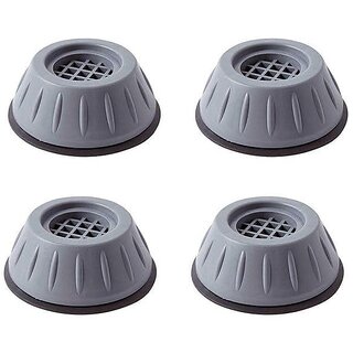                       Anti Vibration Pads 4 pieces Washing Machine Stand Washer Foot Pads Dryer Heightening Pads Stabilizer Support Stand                                              