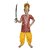 Kaku Fancy Dresses Meghnath Costume of Ramleela  Dussehra  Mythological Character - Orange for Boys