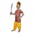 Kaku Fancy Dresses Meghnath Costume of Ramleela  Dussehra  Mythological Character - Orange for Boys