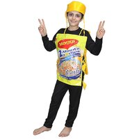 Kaku Fancy Dresses Junk Food Maggi Costume -Multicolour, For Boys  Girls