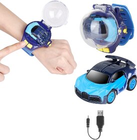 Mini Remote Control Car Watch Die Cast Metal Car Toys, 2.4 GHz Cute Wrist Racing Car Watch, Remote Control Car Toys, Int