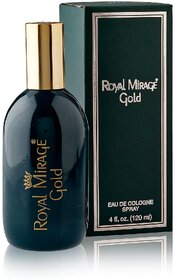Royal Mirage Eau De Cologne Gold Perfume Spray For Men 120ml