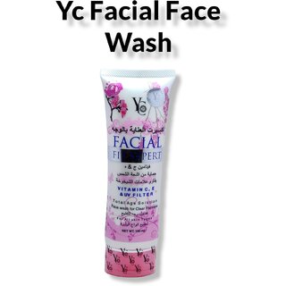                      Yc Facial Fit Expert for total age solution face wash 100ml                                              