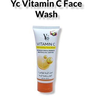                      Yc Vitamin C Whitening Fairness Face wash 100ml                                              
