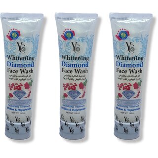                       Yc Whitening Diamond Face wash 100ml (Pack of 3)                                              