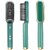 NewClick HQT-909B Hair Straightener Comb Brush Hair Straightening Iron Built with Fast Heating  5 Temp Settings  Anti