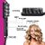 NewClick HQT-909B Hair Straightener Comb Brush Hair Straightening Iron Built with Fast Heating  5 Temp Settings  Anti