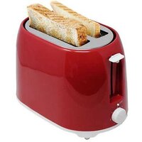 Mychetan Pop-Up Toaster,2-Slice Toaster,7 Browning Settings,Removable Crumb Tray 750 W Pop Up Toaster (Red)