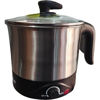                       Mychetan 1.5 Litres With Stainless Steel Body Electric Kettle (1.5 L, Silver)                                              