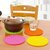 KUBAVA Heat Resistant Silicone Mats for Kitchen Trivets, Pack of 4, Round, Multi Color