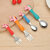 Stainless Steel Cartoon Design Spoon  Fork Cutlery Set (2 Spoons + 2 Forks) Perfect for Gifting (Multicolor) - Set of 4