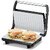 Mychetan Sandwich Grill 750W,Non-Toxic Ceramic Coating,Automatic Temperature Cut-Off Grill (Silver)