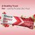 Fitspire Energy Bar, 100 Vegan With Redberry Flavour For Helping Instant Energy, Boosts Athletic Performance  Improves Muscle Recovery- Pack Of 6