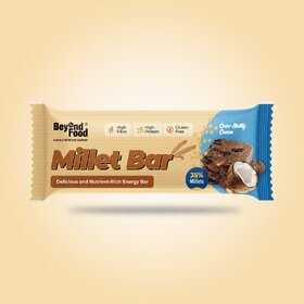 Beyond Food Millet Bar Cocnutty Cocoa 40gm (Pack of 6)