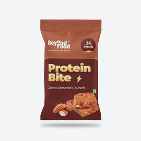 Beyond Food Protein Bites | Cocoa Almond Crunch  12gm (Pack of 20)