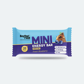 Beyond Food Mini Energy Bars - Fresh Blueberry 30gm (Pack of 6)