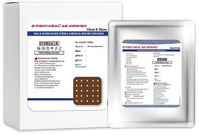 D-Fibroheal Ag Meshed 10 x 25cm