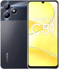 Realme C51 (4 Gb Ram, 64 Gb Storage, Carbon Black)