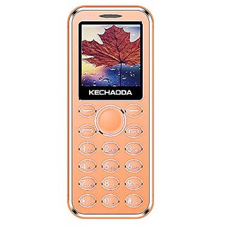                       Kechaoda K115 (Dual Sim, 1.44 Inches Display, 1000Mah Battery, Orange)                                              