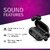 DIGIMATE Dynamax Earbud With Charging Case 45 Hours Playtime, Water Resistance, Noise Cancellation (Black, DGMGO5-001)