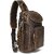 OLIVER WALK - Leather Side Bag for Men Comfort in Travelling