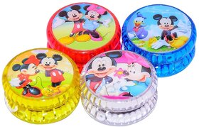 Yo-Yos Ball Game for Boys Girls  Kids  Flashing led Glow Light  Colorful (CartoonPack of 2)