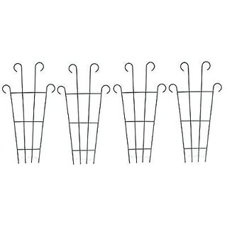                       GARDEN DECO Trellis Plant Supporter for Creepers and Climbing Plants (Set of 4 PCs)                                              