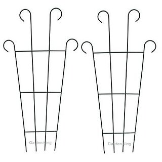                       GARDEN DECO Garden Trellis Plant Supporter for Creepers and Climbing Plants  (Set of 2 PCs)                                              
