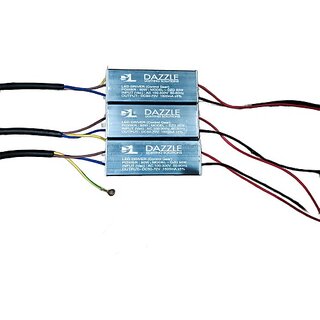 Dazzle 50W Driver For Street Light & Flood Light 1500Ma Pack Of 3 Led Driver