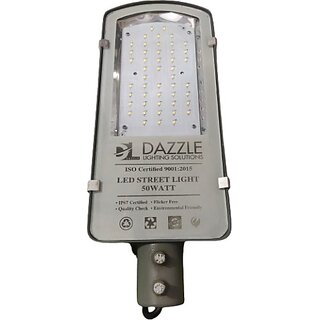                       Dazzle Street Light 50 Watt Flood Light Outdoor Lamp (Black)                                              