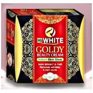                       Hi White Goldy Whitening Cream With Soap, Serum  Capsule                                              