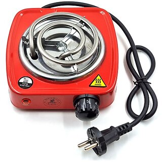 UnV Hot Plate Cooktop - Mini Coil Grill 1000 Watt Shocked Proof And Compact Hotplate Electric Cooking Heater Stove