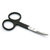 Basicare Black Nail Scissor With Rubber Handle