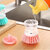 Plastic Cleaning Brush with Liquid Soap Dispenser with Stand for Kitchen Sink Washbasin, Kitchen Cleaning Brush Scrubber
