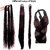 Synthetic  Parandi Choti, False, Nylon Artificial Choti For Women Natural Black Brown Hair Extensions Pack of 2 pcs