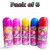 Boss Holi Color Snow Spray Set of 5pcs, Multicolour