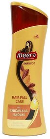 Meera Hair Fall Care Shampoo With Shikakai  Badam 180ml