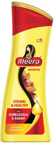 Meera Strong  Healthy Shampoo With Kunkudukai  Badam 180ml