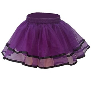                       Kaku Fancy Dresses Tu Tu Purple Skirt Costume For Girls                                              