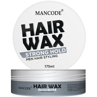 Mancode Strong Hold Hair Wax for men 175gm