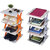 ASEENAA 4 Layer Plastic Shoe Rack Shoe Stand Storage Organizer Shoe Cabinet Durable Portable Shoe Organizer